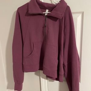 Lululemon Scuba Oversized Funnel Neck Half-Zip